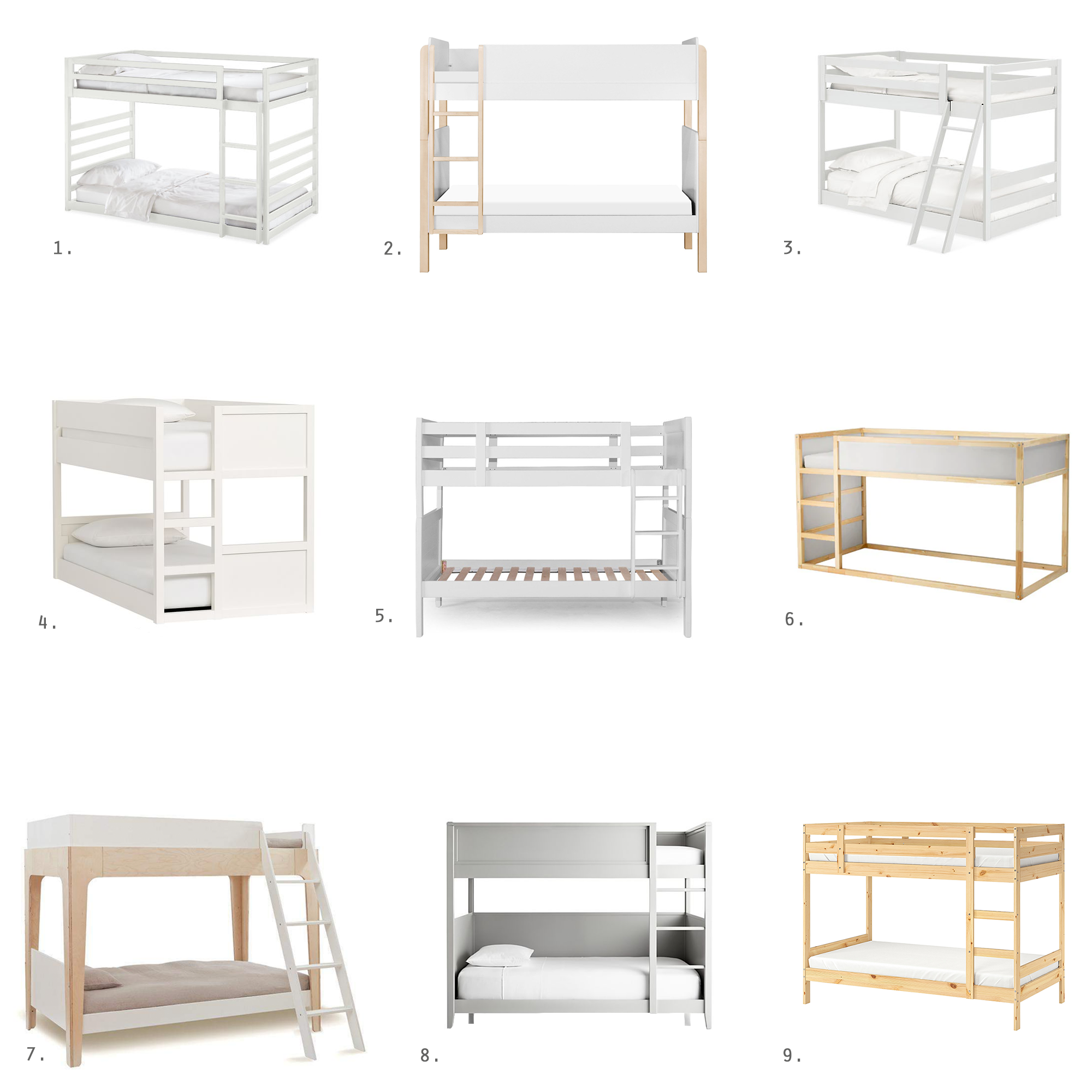 simple bunk beds for a tiny apartment | reading my tea leaves
