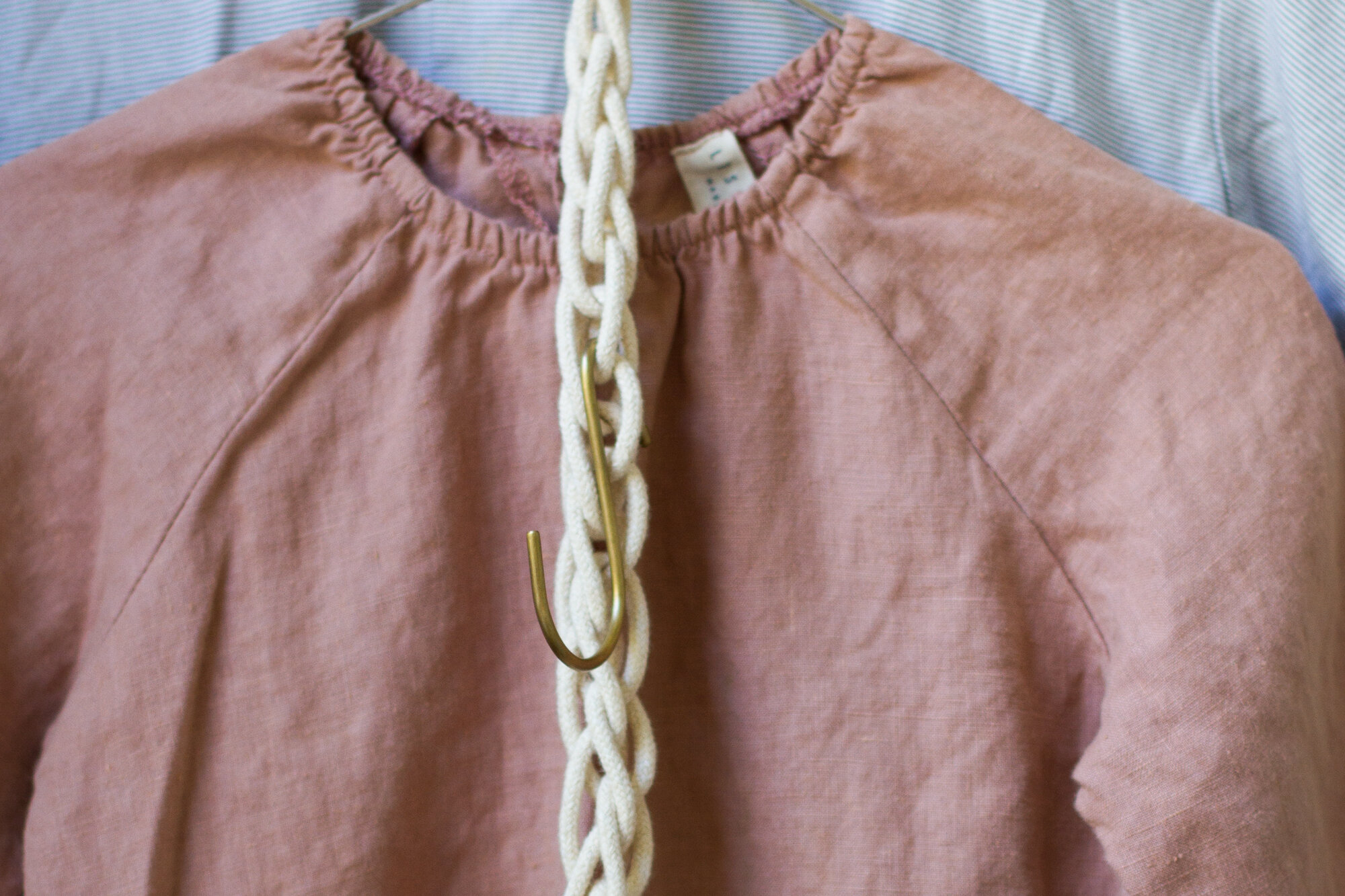 corded clothes hanger | reading my tea leaves