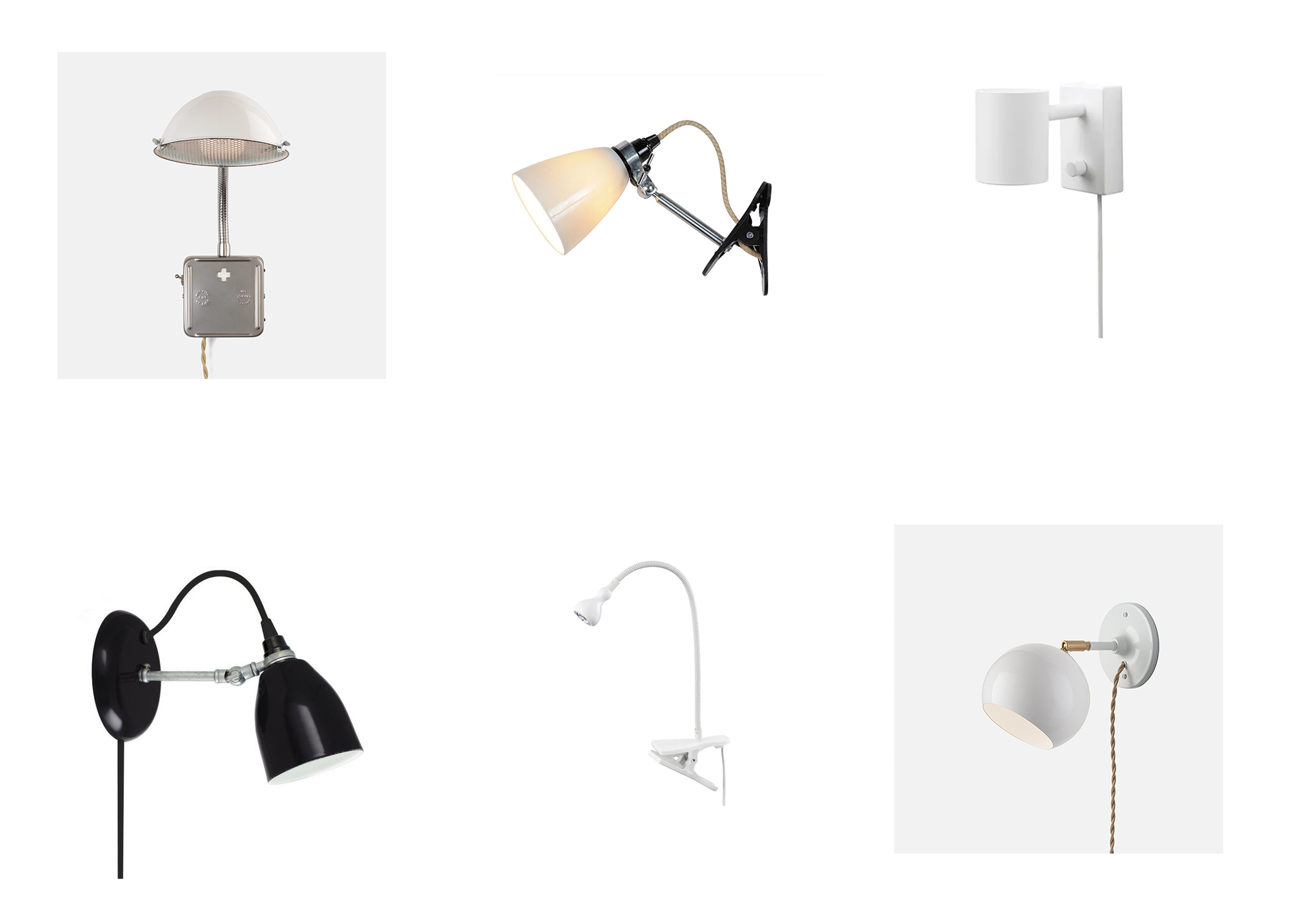 plug-in wall lamps