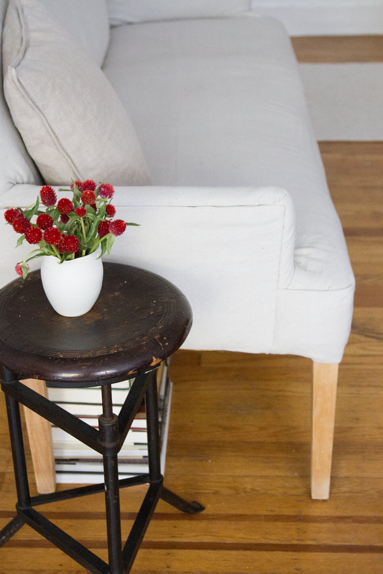 reupholstery project | reading my tea leaves