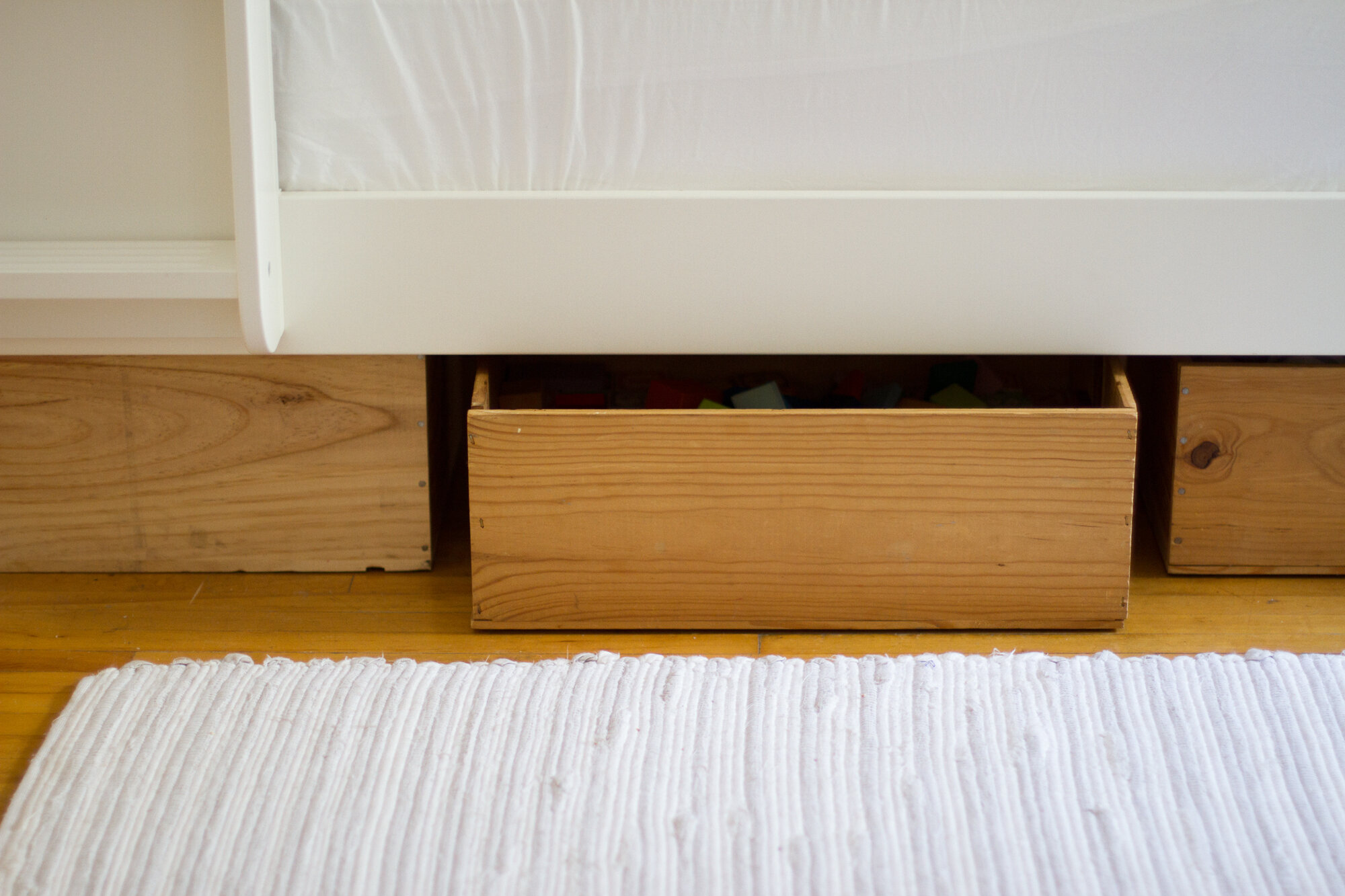 under-bed wine crate storage | reading my tea leaves