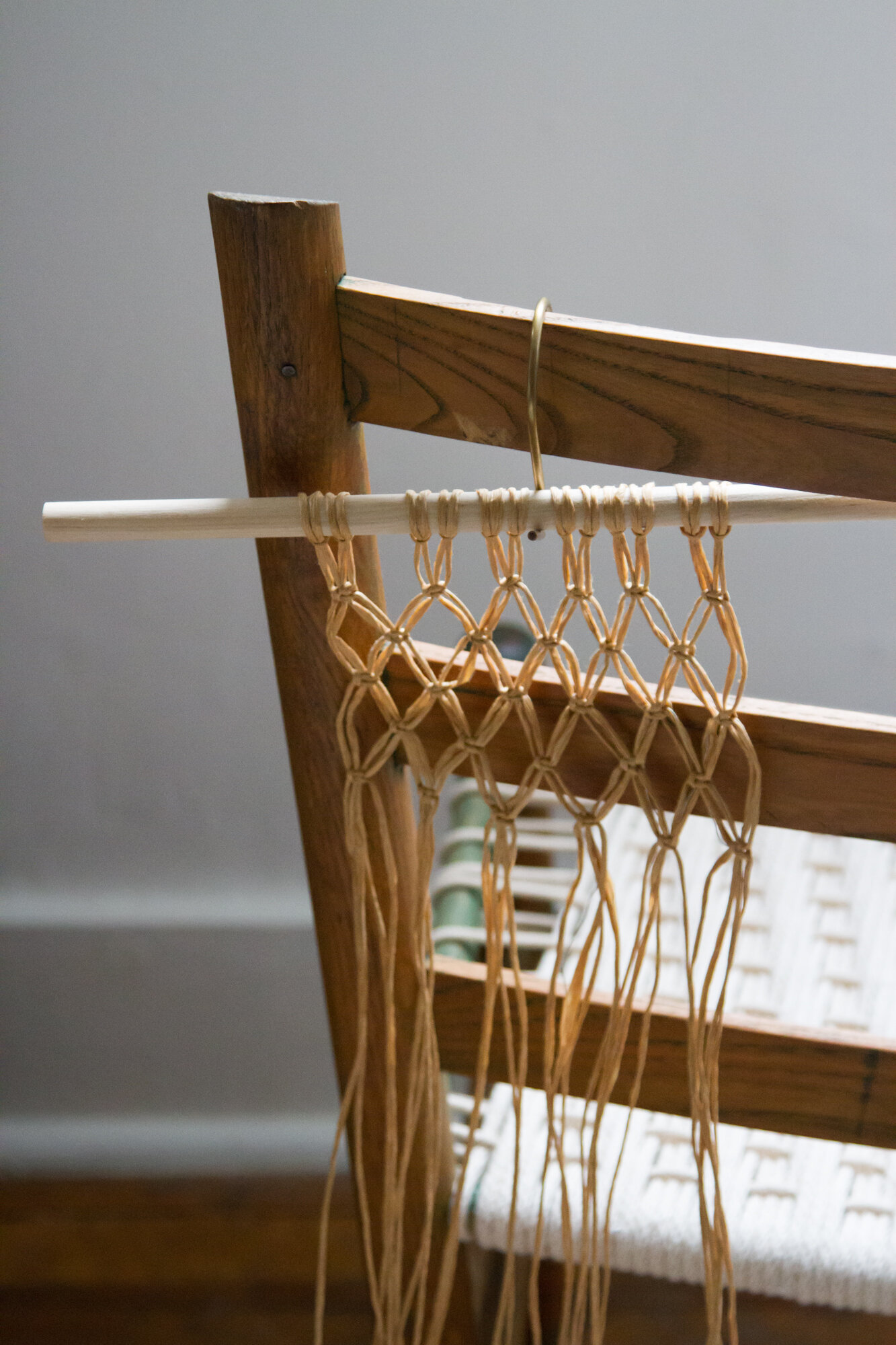 make your own structured macrame bag | reading my tea leaves