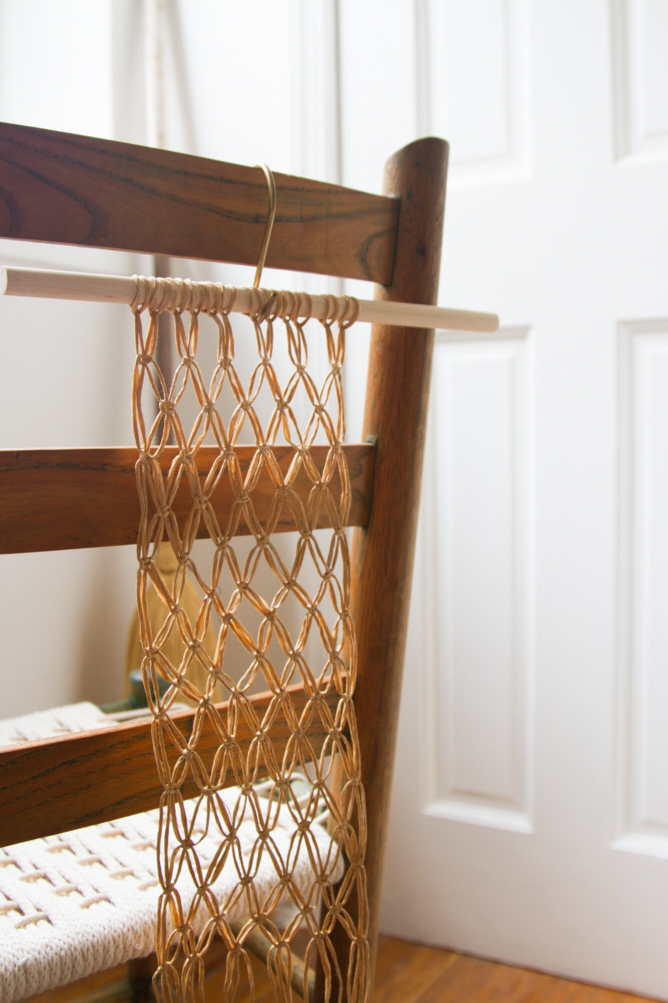 make your own structured macrame bag | reading my tea leaves