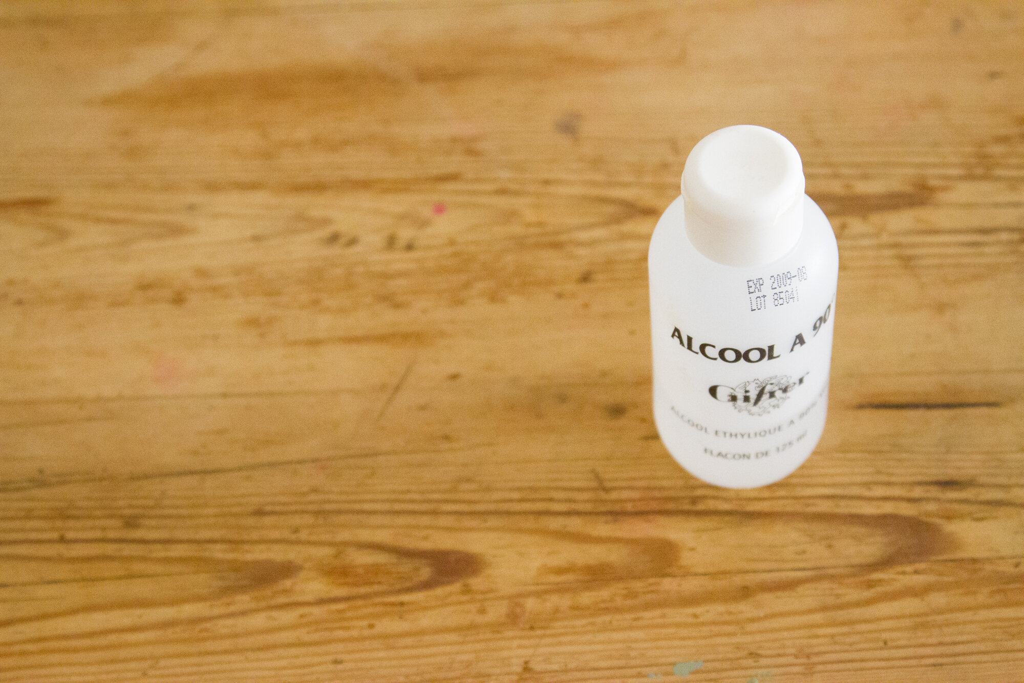 rubbing alcohol