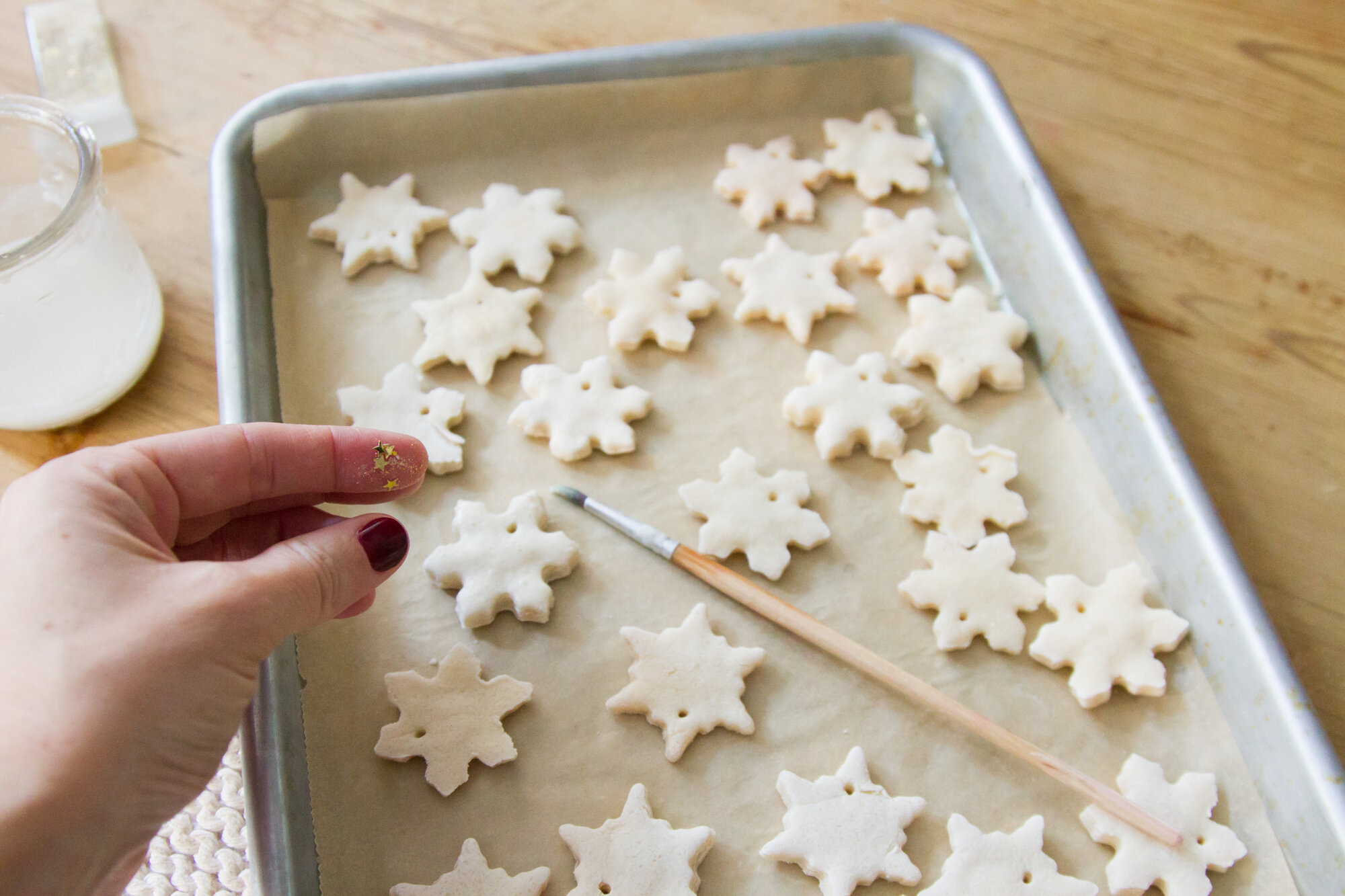salt dough ornaments | reading my tea leaves