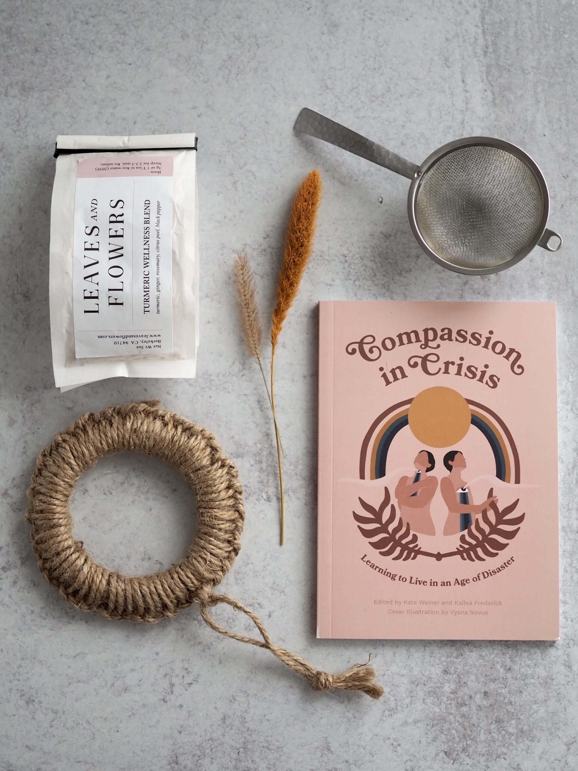 giving a handmade trivet | reading my tea leaves
