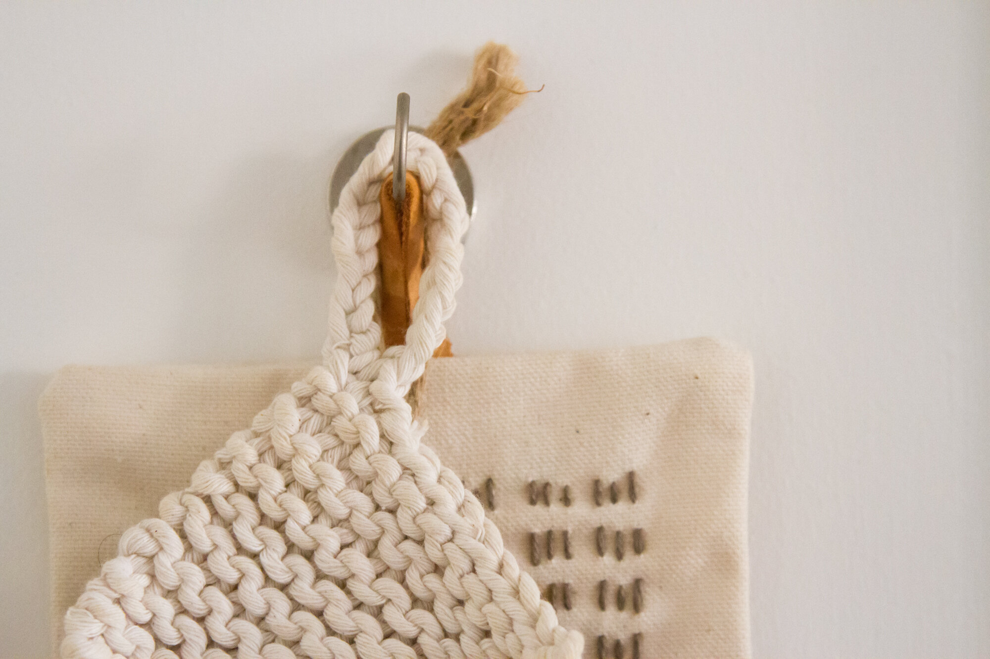 trivets on magnet hook | reading my tea leaves