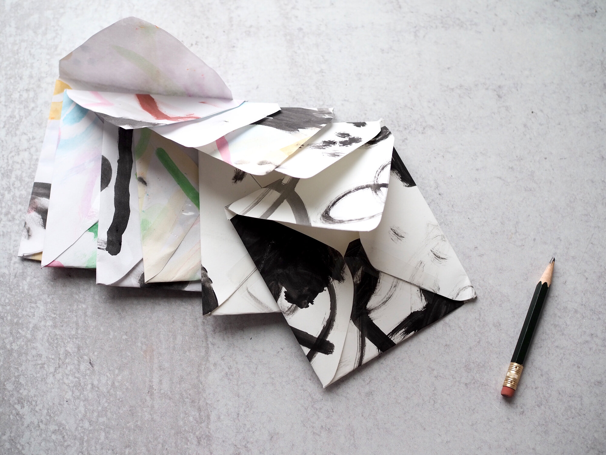 kid art envelopes