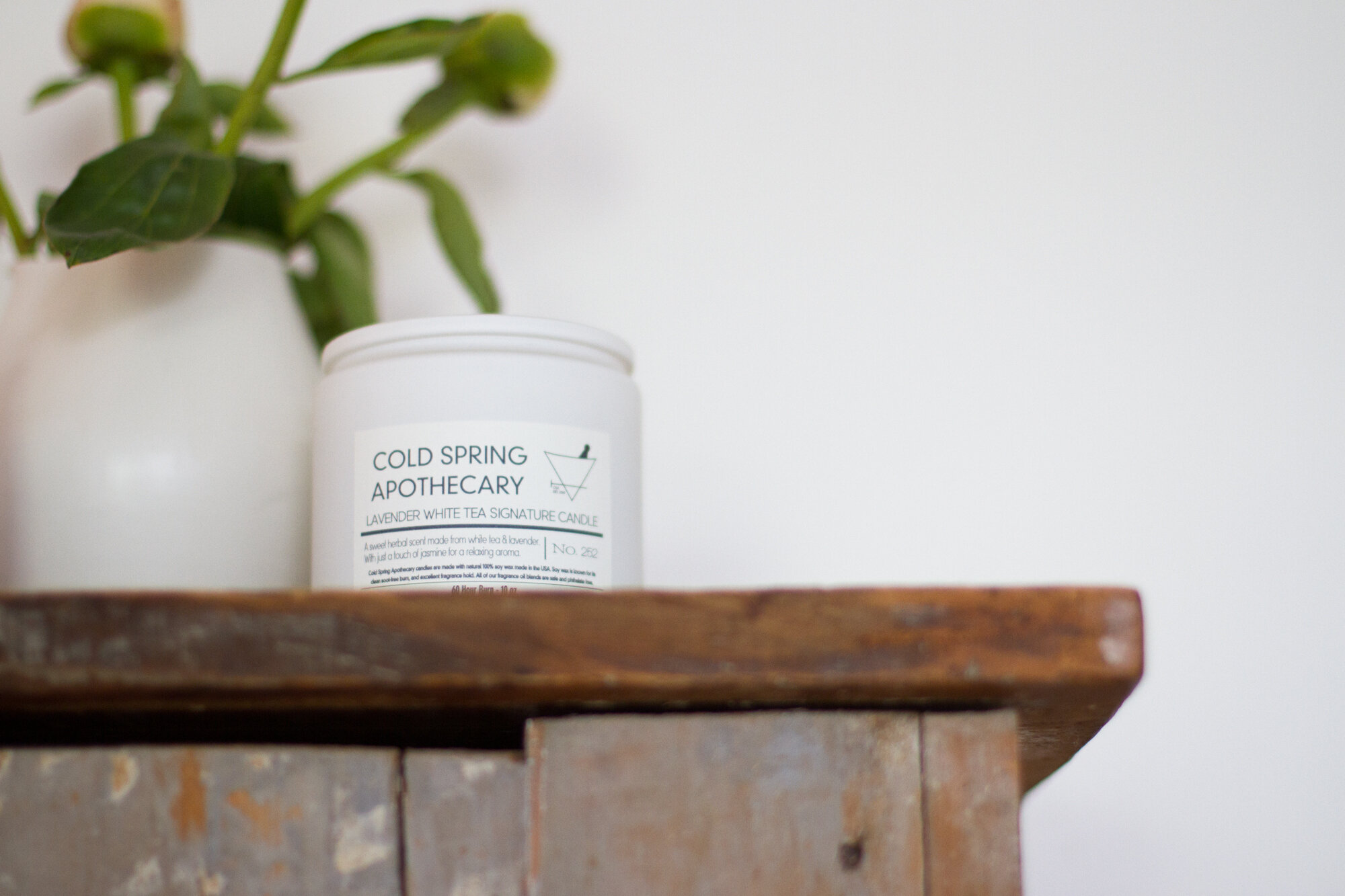 cold spring apothecary candle | reading my tea leaves