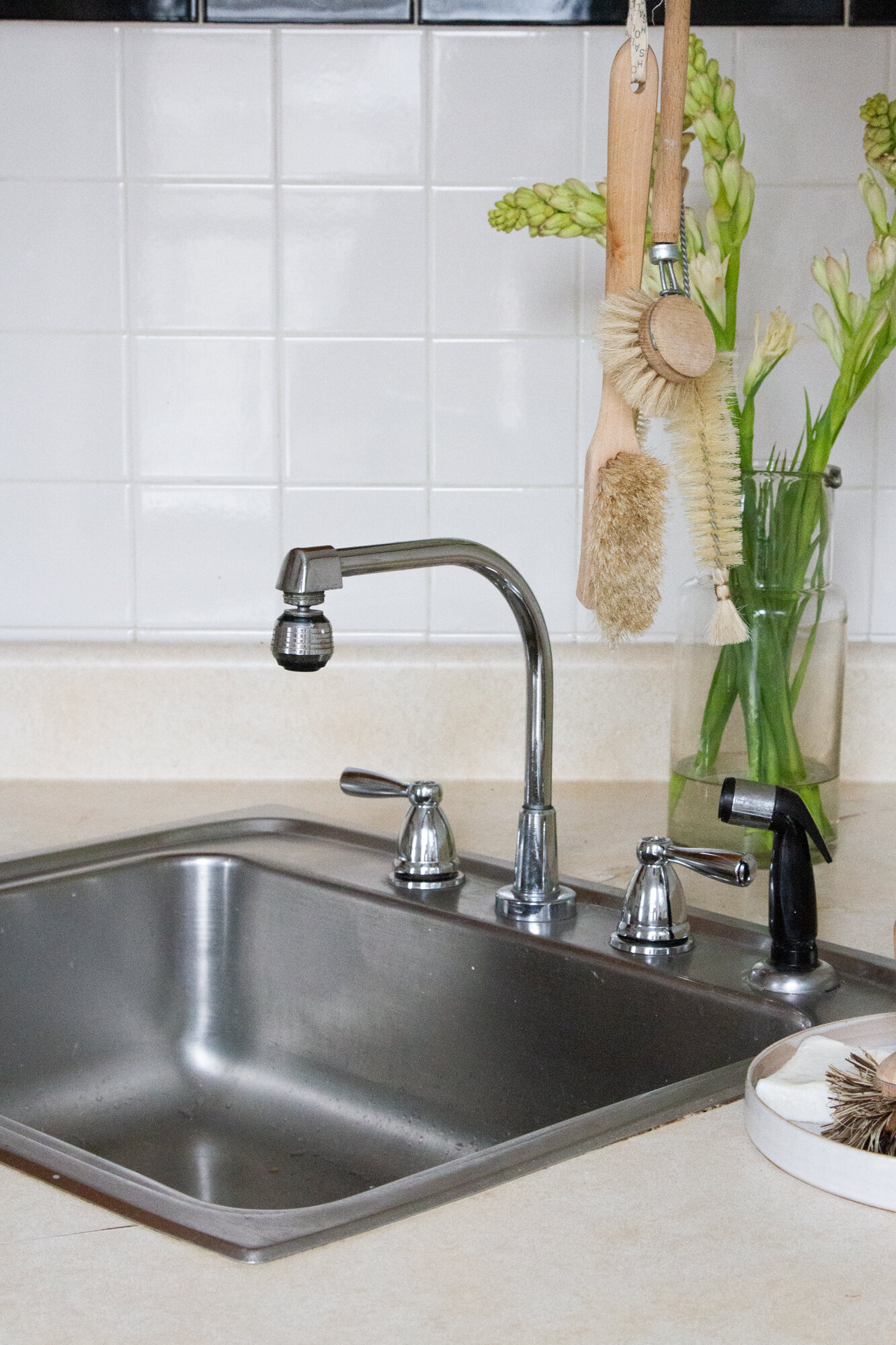 small improvements | swap your sink handles | reading my tea leaves