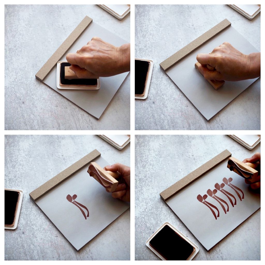 wooden block stamps | reading my tea leaves