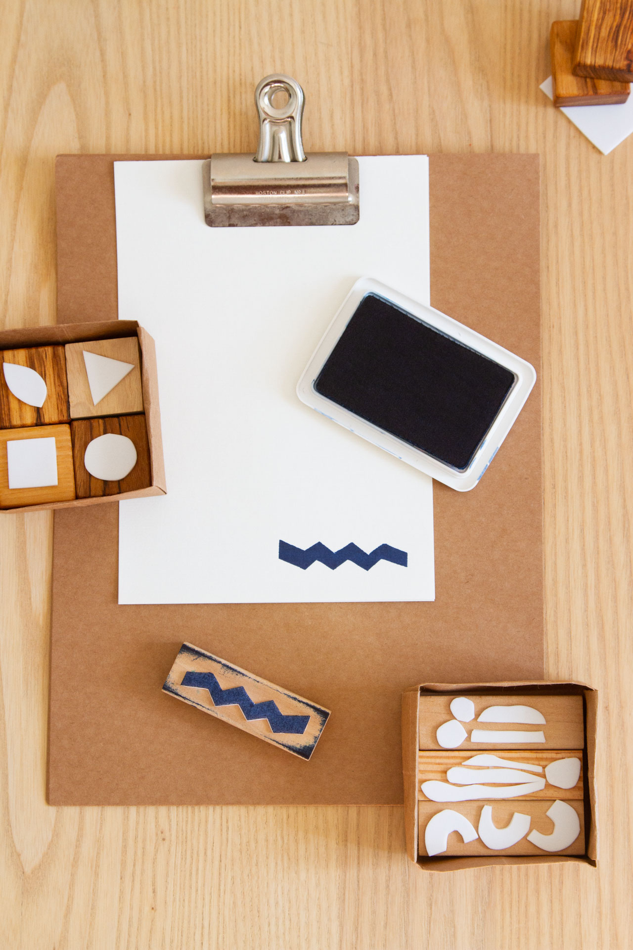wooden block stamps | reading my tea leaves