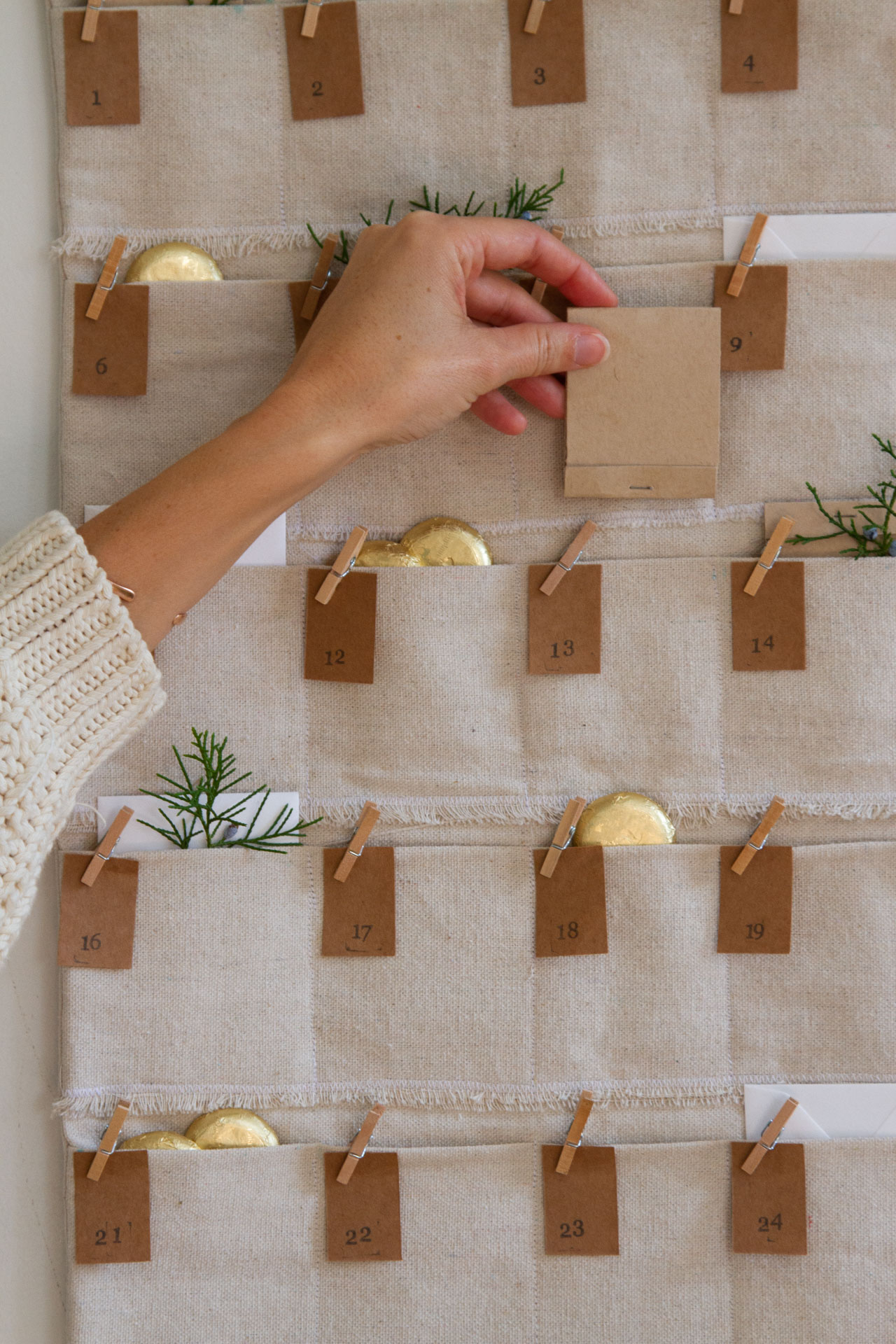 canvas advent calendar tutorial | reading my tea leaves