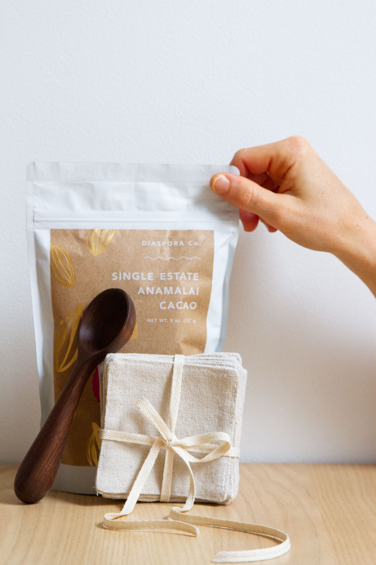 simple cloth coasters | reading my tea leaves