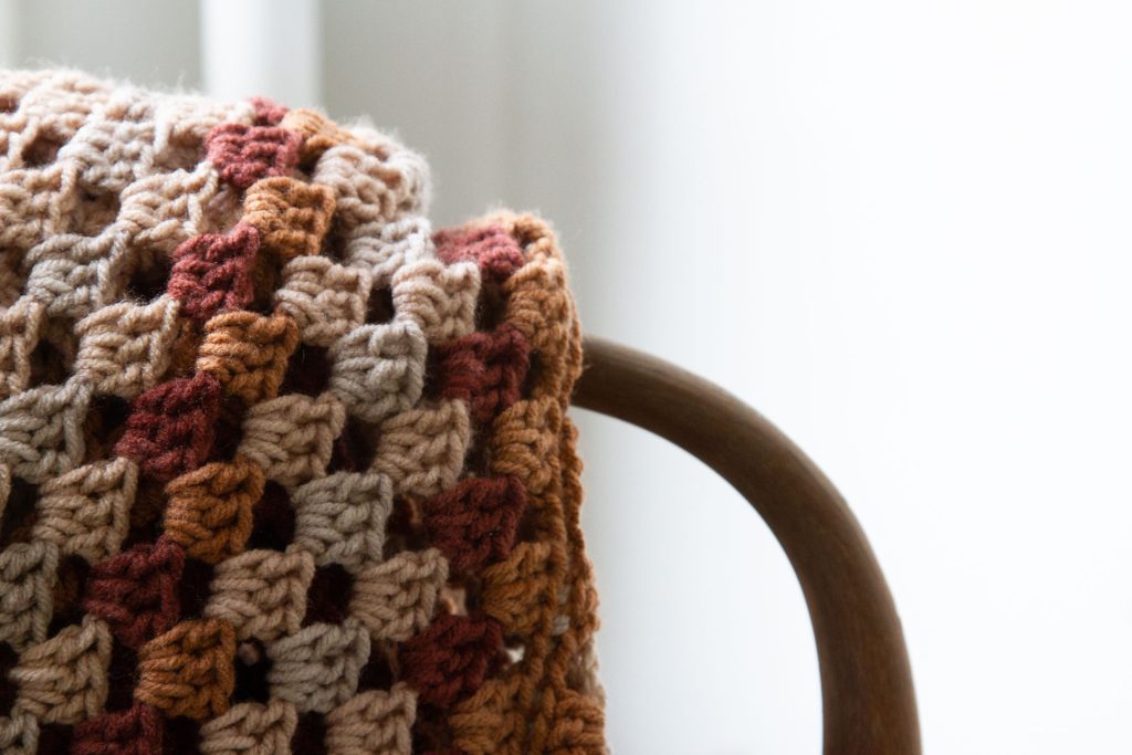 crocheted poncho